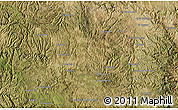 Satellite Map of the area around 27° 19' 44" N, 107° 1' 30" W