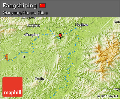 Physical Map of Fangshiping