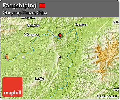 Physical Map of Fangshiping