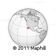 Outline Map of the Area around 27° 19' 44" N, 117° 13' 29" W, rectangular outline