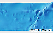 Physical 3D Map of the area around 27° 19' 44" N, 123° 10' 30" W