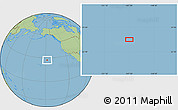 Savanna Style Location Map of the area around 27° 19' 44" N, 147° 49' 29" W