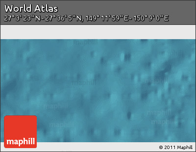 Satellite 3D Map of the Area around 27° 19' 44" N, 149° 40' 30" E