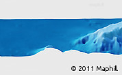 Physical Panoramic Map of the area around 27° 19' 44" N, 151° 22' 30" E