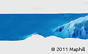 Shaded Relief Panoramic Map of the area around 27° 19' 44" N, 151° 22' 30" E