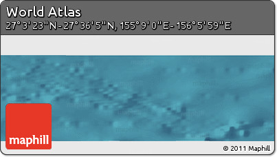 Satellite Panoramic Map of the Area around 27° 19' 44" N, 155° 37' 30" E