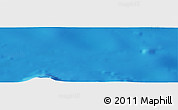 Physical Panoramic Map of the area around 27° 19' 44" N, 168° 13' 29" W