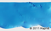 Physical 3D Map of the area around 27° 19' 44" N, 176° 43' 29" W