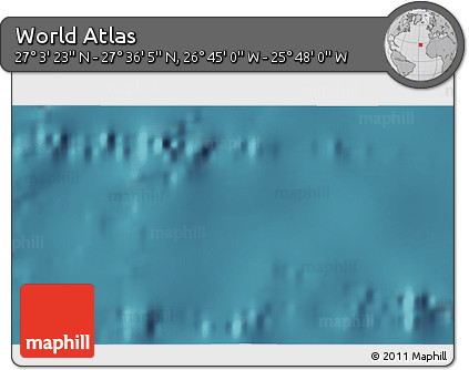 Satellite 3D Map of the Area around 27° 19' 44" N, 26° 16' 29" W