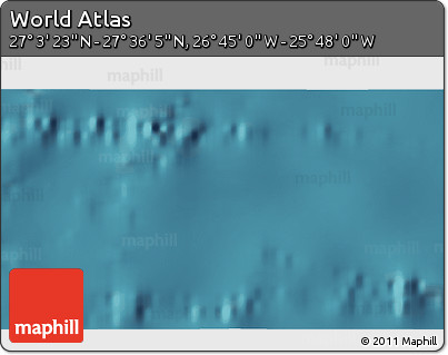Satellite 3D Map of the Area around 27° 19' 44" N, 26° 16' 29" W