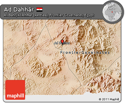 Satellite 3D Map of Ad Dahhār