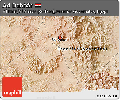 Satellite 3D Map of Ad Dahhār