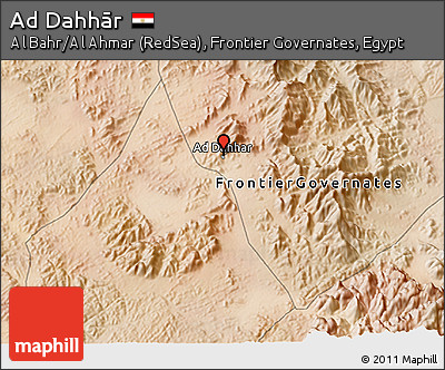Satellite 3D Map of Ad Dahhār