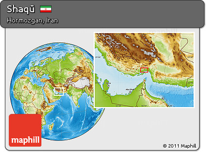 Physical Location Map of Shaqū