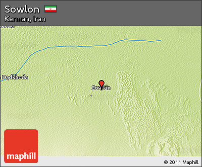 Physical 3D Map of Sowlon