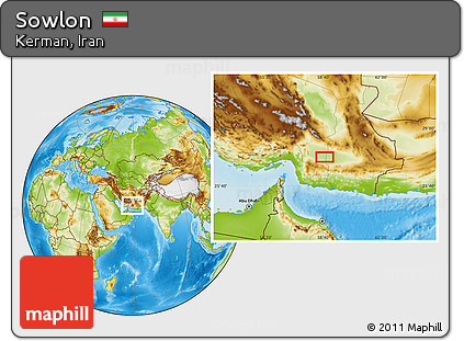 Physical Location Map of Sowlon
