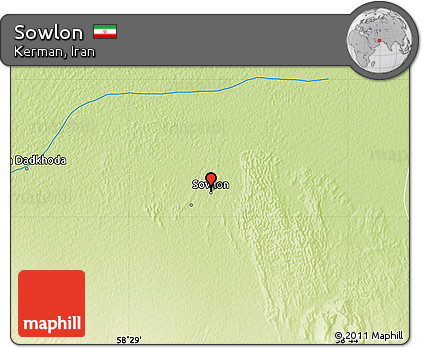 Physical Map of Sowlon