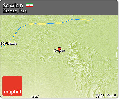 Physical Map of Sowlon