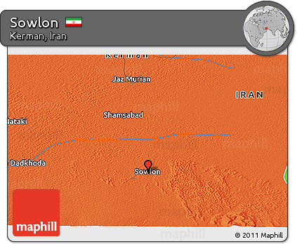 Political Panoramic Map of Sowlon