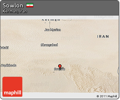 Satellite Panoramic Map of Sowlon