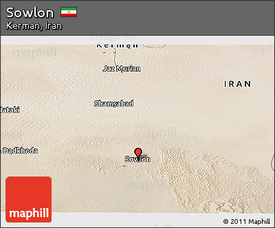 Satellite Panoramic Map of Sowlon