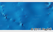 Shaded Relief 3D Map of the area around 27° 19' 44" N, 62° 49' 30" W