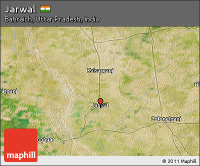 Satellite 3D Map of Jarwal