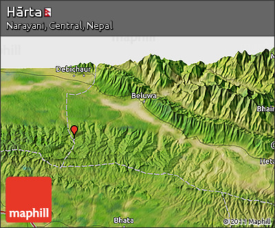 Satellite 3D Map of Hārta