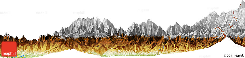 Physical Horizon Map of Tehrathum