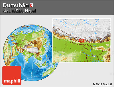 Physical Location Map of Dumuhān