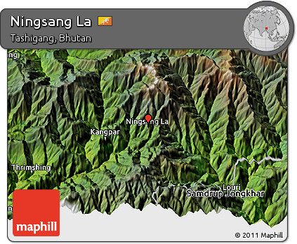 Satellite 3D Map of Ningsang La