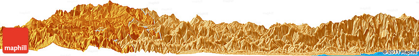 Political Horizon Map of the Area around 27° 19' 44" N, 93° 34' 29" E