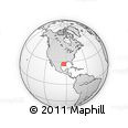 Outline Map of the Area around 27° 19' 44" N, 93° 25' 30" W, rectangular outline