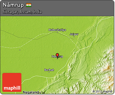 Physical Map of Nāmrup