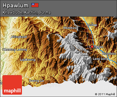 Physical 3D Map of Hpawlum