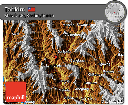 Physical 3D Map of Tahkim