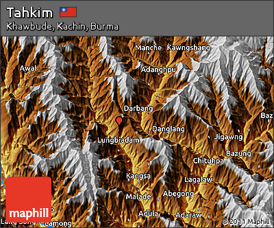 Physical 3D Map of Tahkim