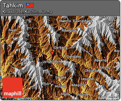 Physical 3D Map of Tahkim