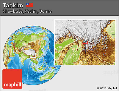 Physical Location Map of Tahkim