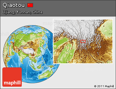 Physical Location Map of Qiaotou