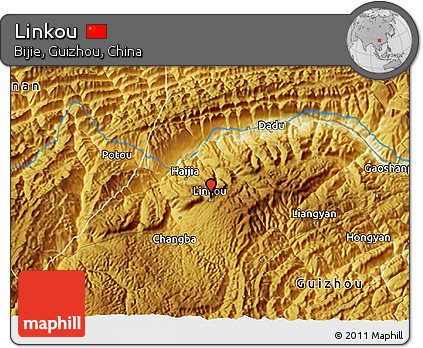 Physical 3D Map of Linkou