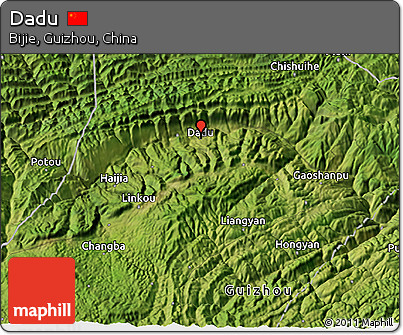Satellite 3D Map of Dadu