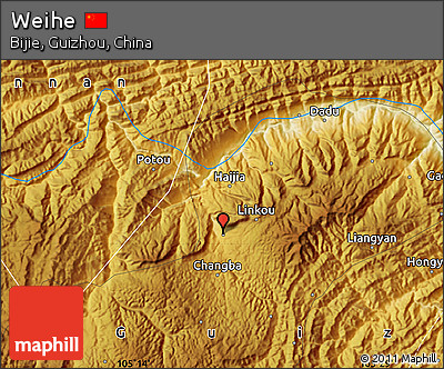 Physical Map of Weihe