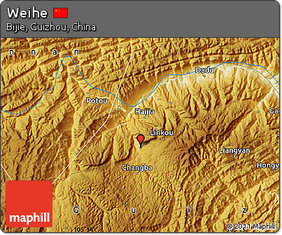 Physical Map of Weihe