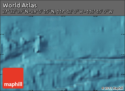 Satellite Map of the Area around 27° 48' 57" N, 117° 13' 29" W