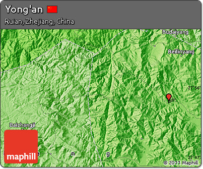 Political Map of Yong'an