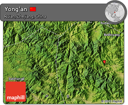 Satellite Map of Yong'an