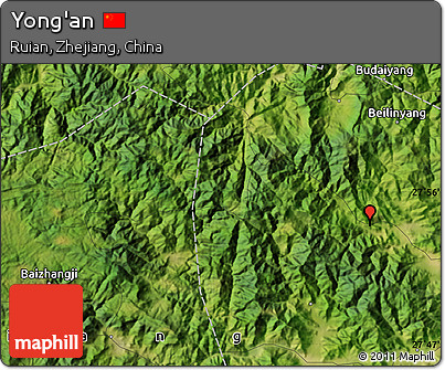 Satellite Map of Yong'an