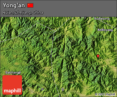 Satellite Map of Yong'an