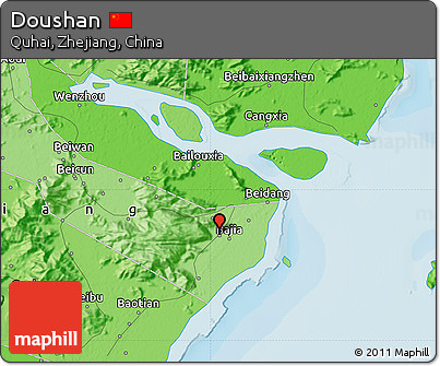 Political Map of Doushan